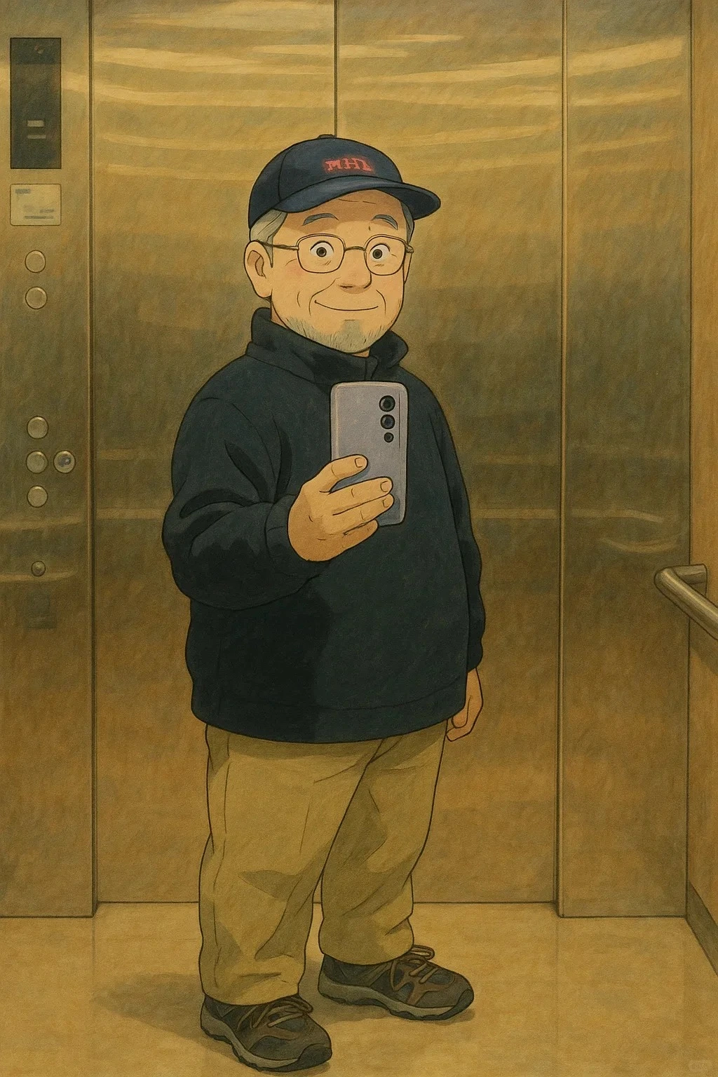 ai photo with Ghibli sytle created by heyimg.net