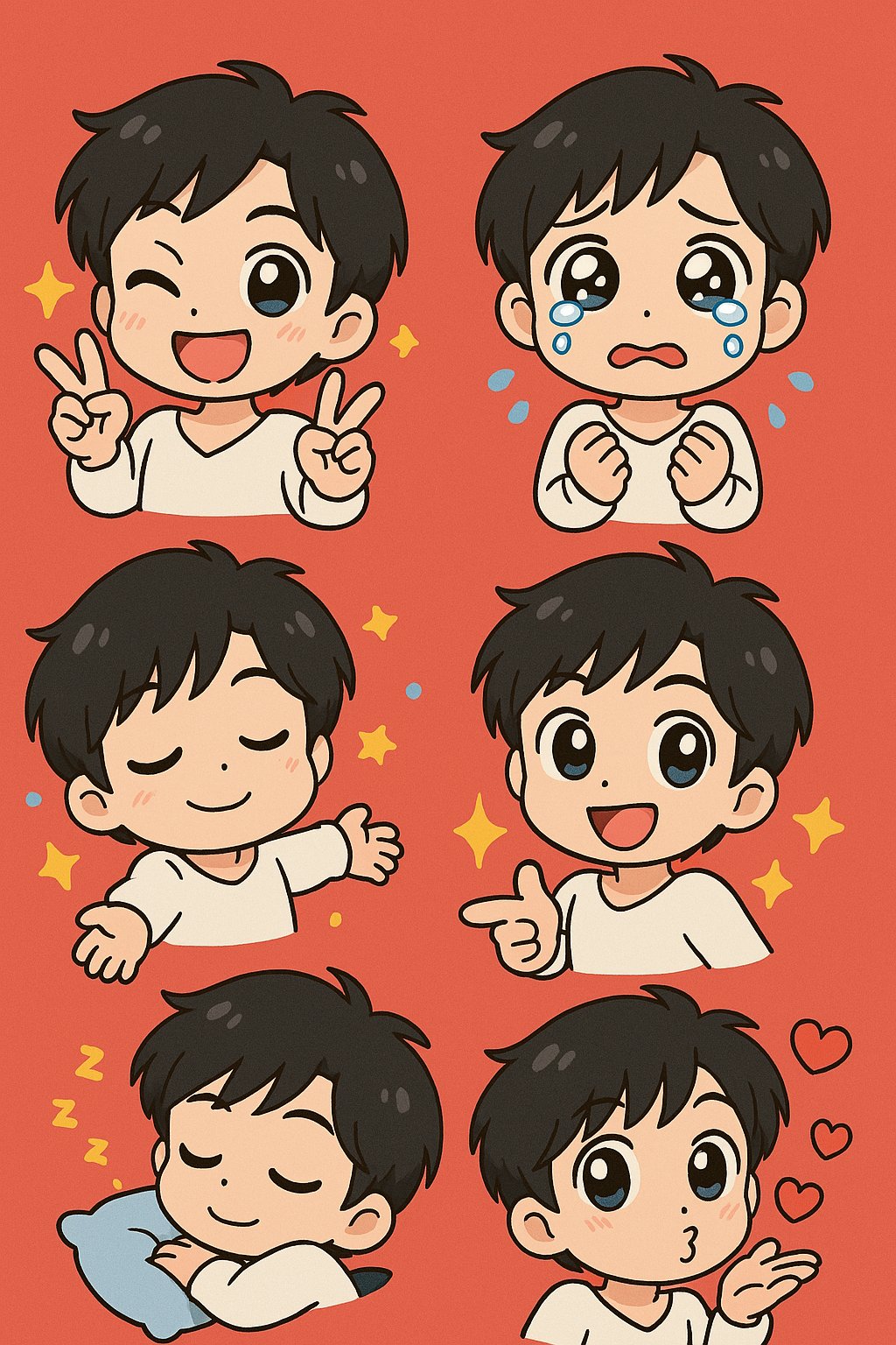 Chibi sticker